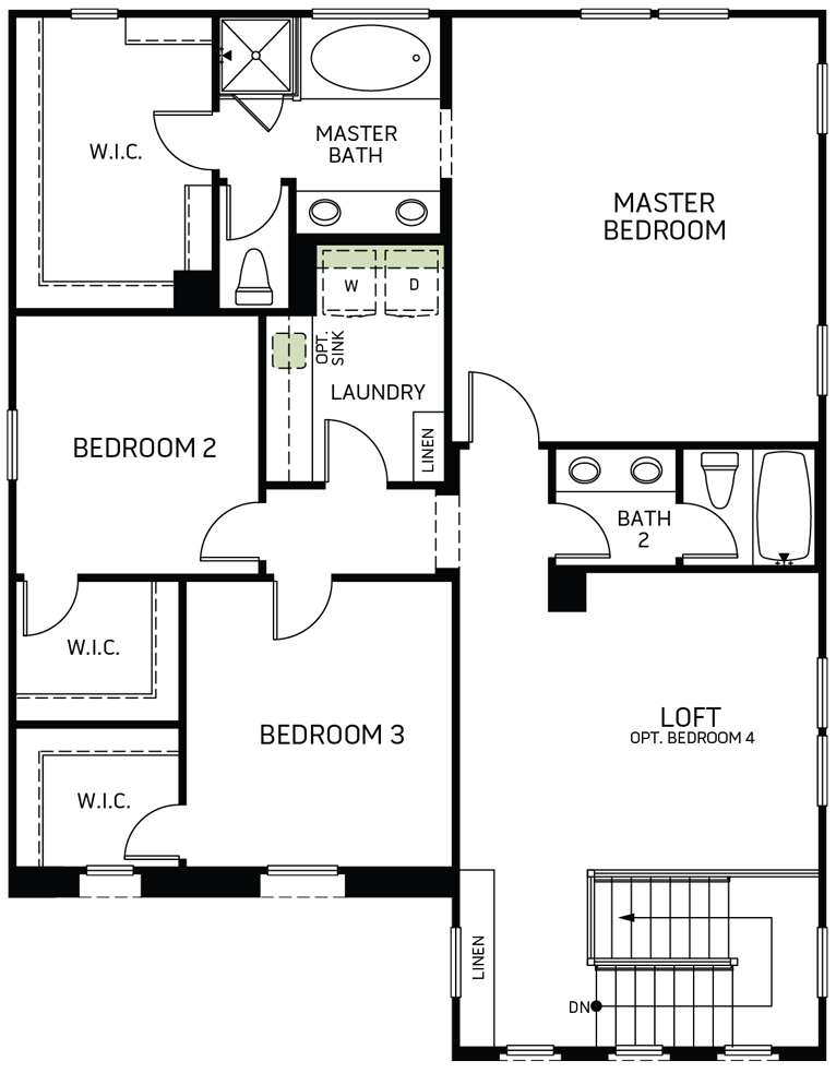 Stonewater | Residence Two Second Floor