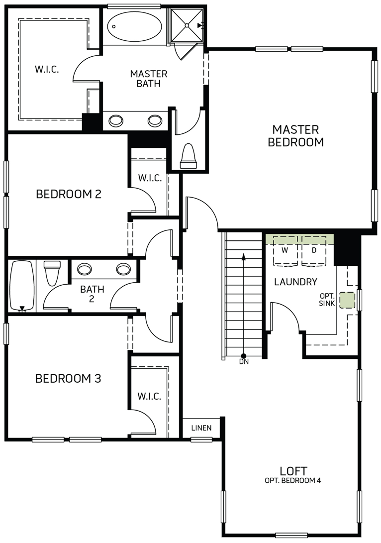 Stonewater | Residence Three Second Floor